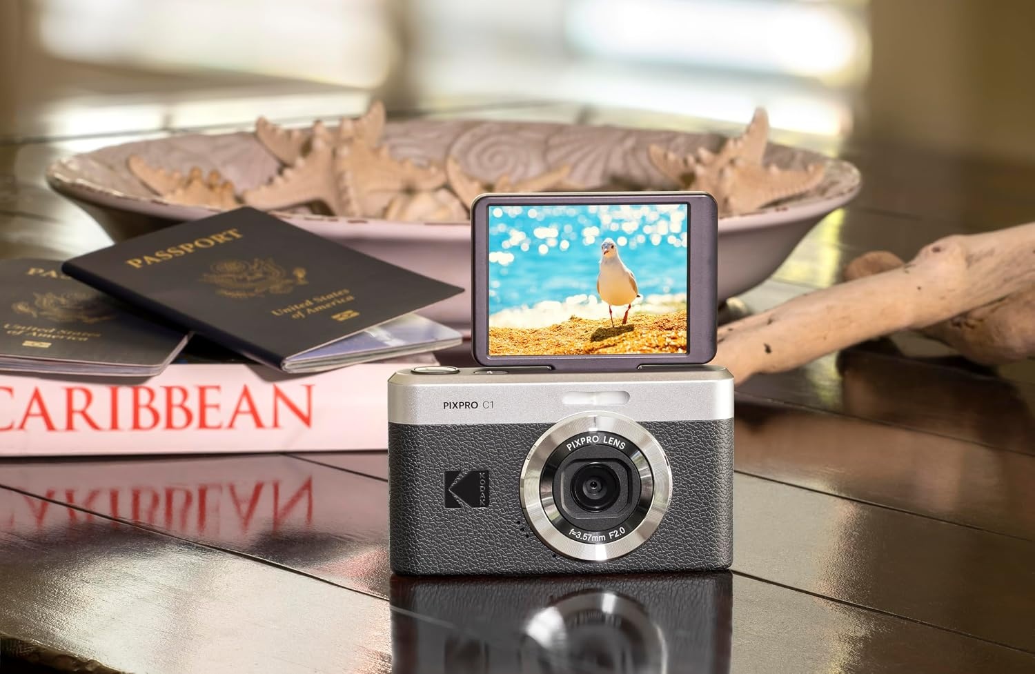 image:imageKODAK PIXPRO C1 13MP Compact Digital Camera 26mm Fixed Lens BlackBlack