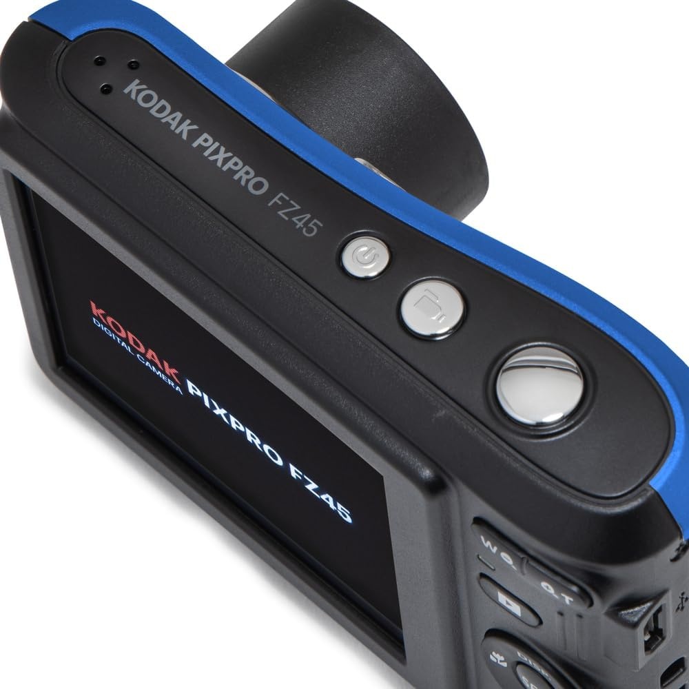 image:imageKODAK PIXPRO FZ45 16MP Compact Digital Camera 4X Optical Zoom AA RedBlue
