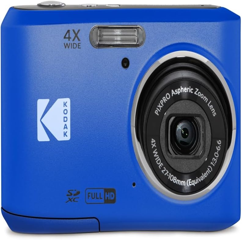image:imageKODAK PIXPRO FZ45 16MP Compact Digital Camera 4X Optical Zoom AA RedBlue