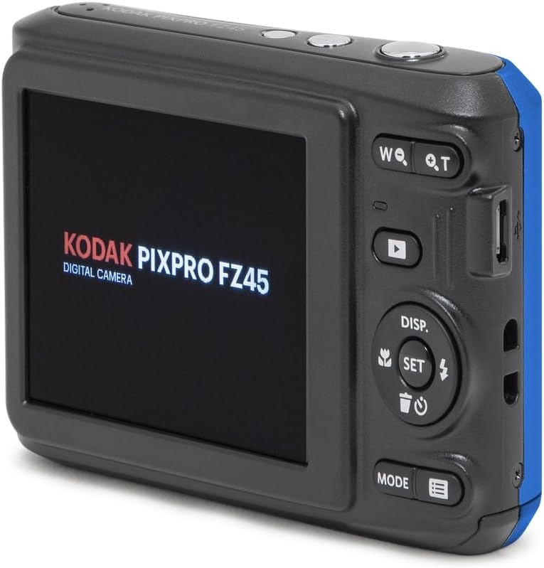 image:imageKODAK PIXPRO FZ45 16MP Compact Digital Camera 4X Optical Zoom AA RedBlue