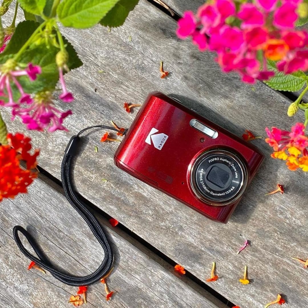 image:imageKODAK PIXPRO FZ45 16MP Compact Digital Camera 4X Optical Zoom AA RedRed