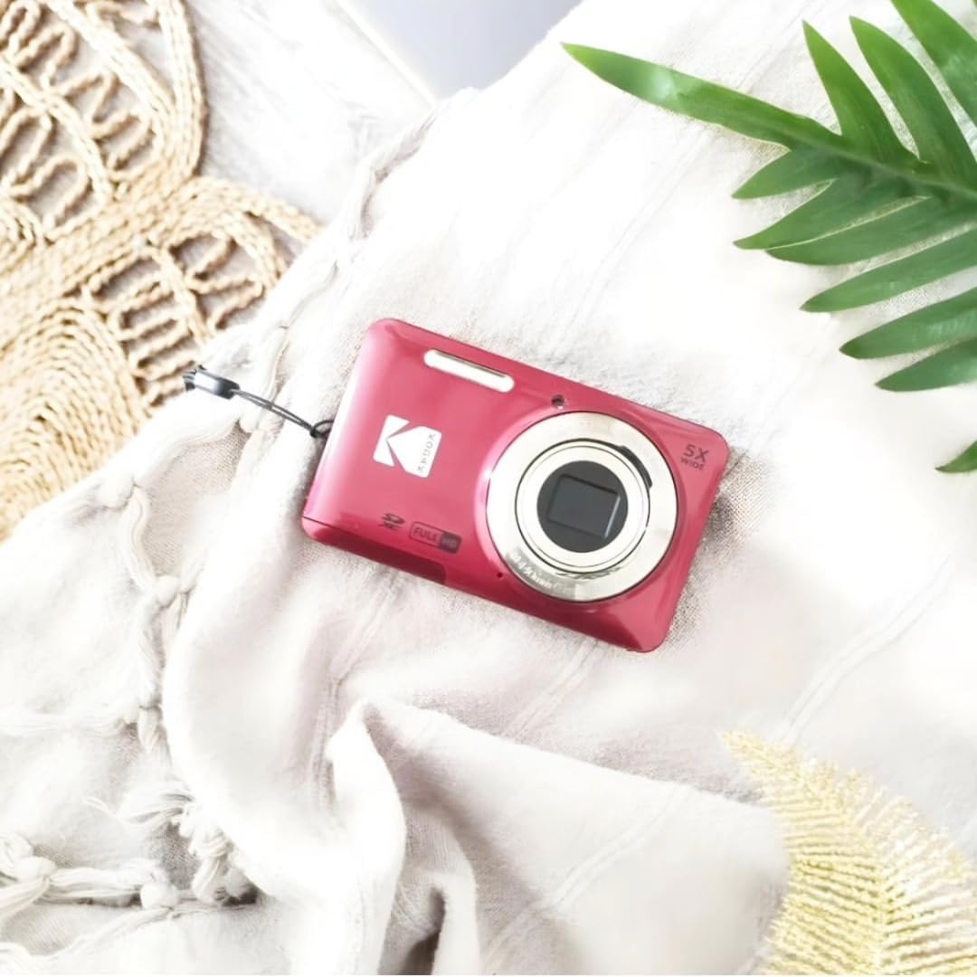 image:imageKODAK PIXPRO FZ55 16MP Compact Digital Camera 5X Optical Zoom BlueRed