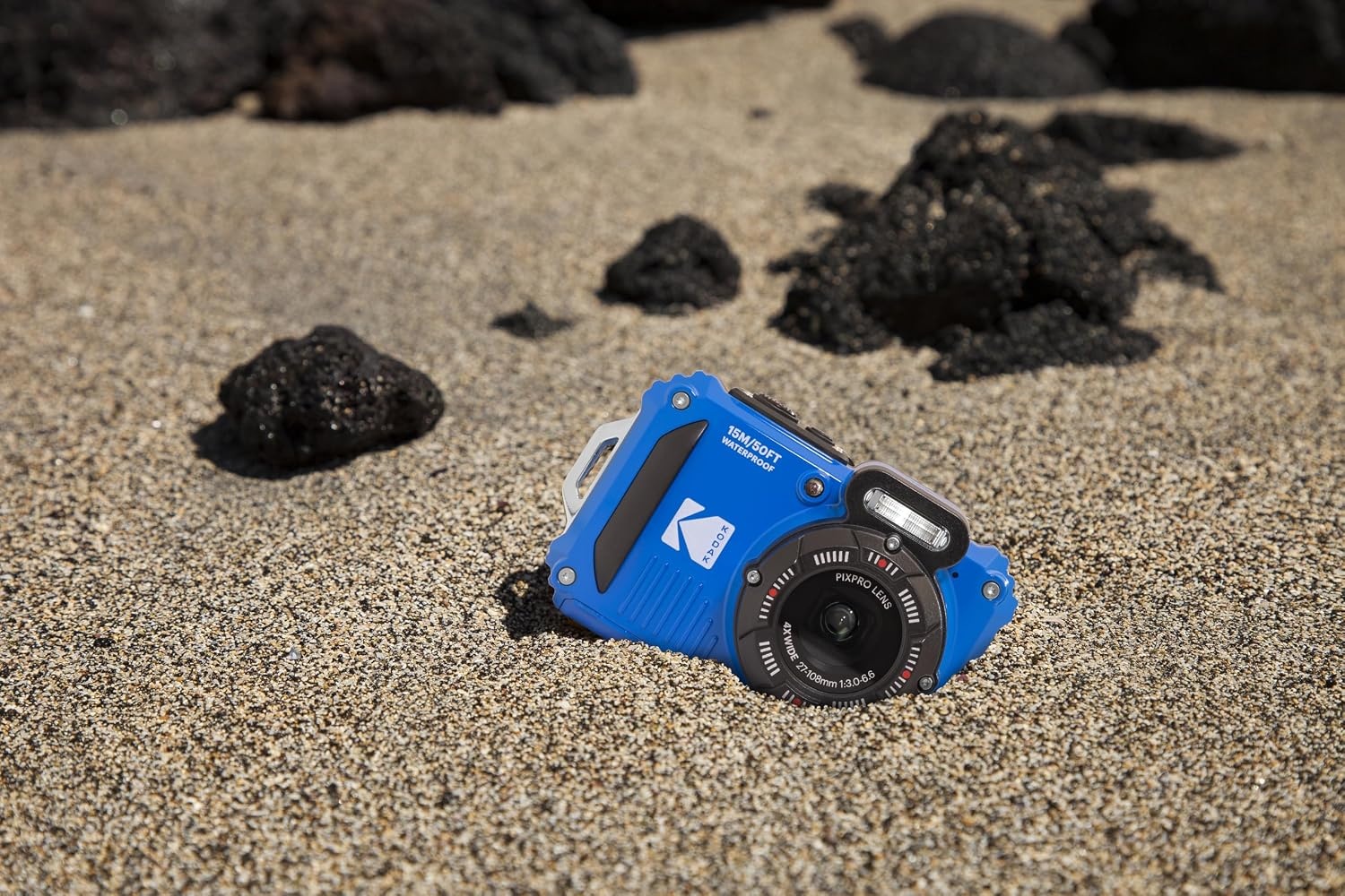 image:imageKODAK PIXPRO WPZ2 16MP Waterproof Digital Camera 15m 4X Zoom BlueBlue