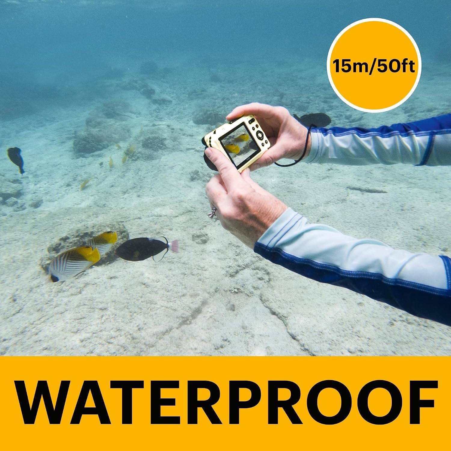 image:imageKODAK PIXPRO WPZ2 16MP Waterproof Digital Camera 15m 4X Zoom BlueCamera