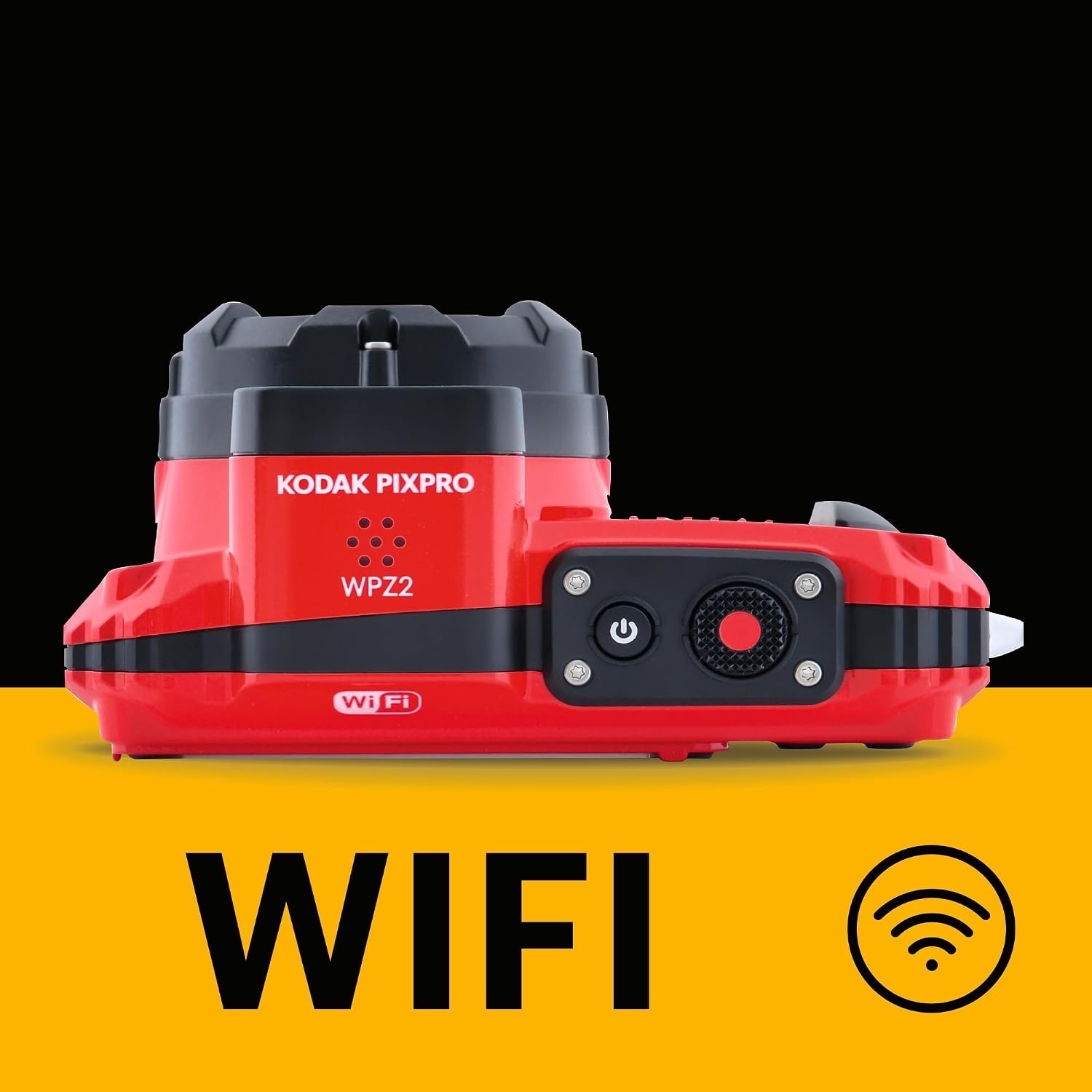image:imageKODAK PIXPRO WPZ2 16MP Waterproof Digital Camera 15m 4X Zoom RedRed