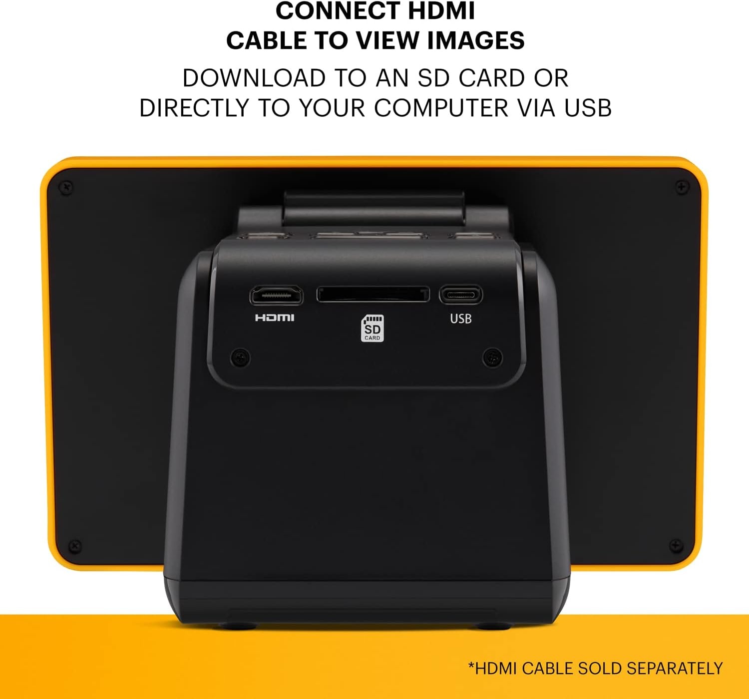 image:imageKODAK Slide N Scan Max Film Scanner Slide Scanner BlackYellow