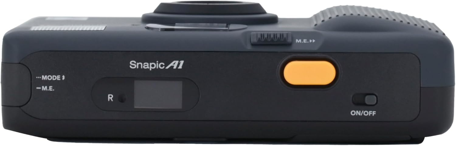 image:imageKODAK Snapic A1 35mm Film Camera 35mm Reusable 2Zone Focus Lightweight Compact Rhino Grey Film amp AAA Battery are not IncludedRhino Grey