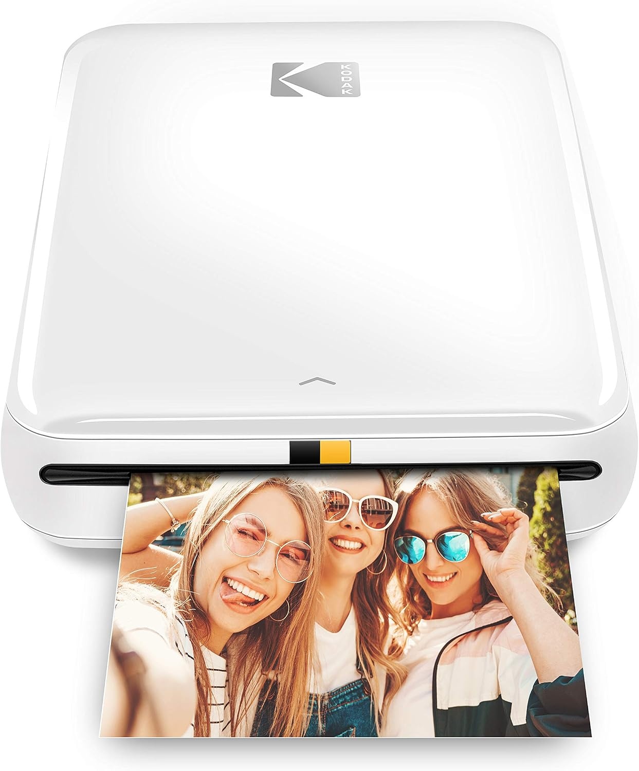 image:imageKodak 2x3 Premium Zink Photo Paper 100 Sheets amp Step Wireless Mobile Photo Mini Printer White Compatible wiOS amp Android NFC amp Bluetooth Devices100 Sheets