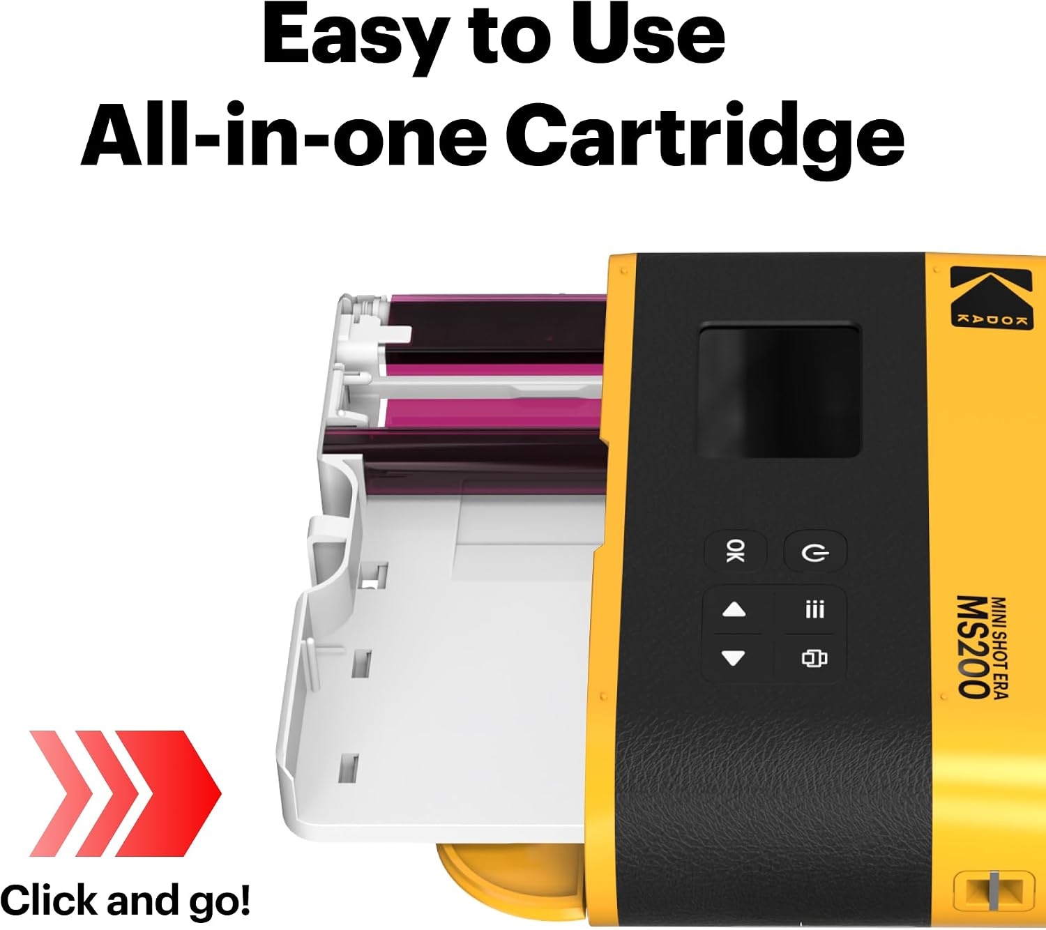 image:imageKodak Cam Mini Shot 3 ERA Black 3x3Yellow