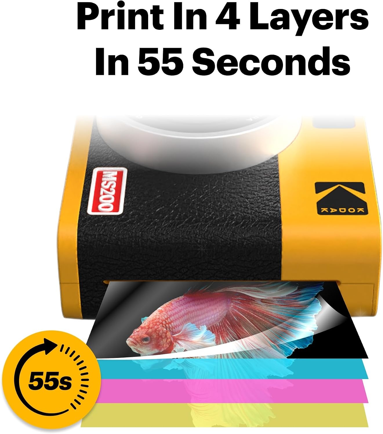 image:imageKodak Cam Mini Shot 3 ERA Black 3x3Yellow