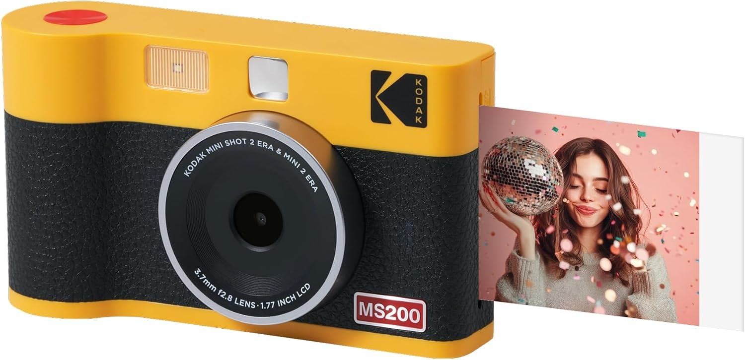 image:imageKodak Cam Mini Shot 3 ERA Black 3x3Yellow