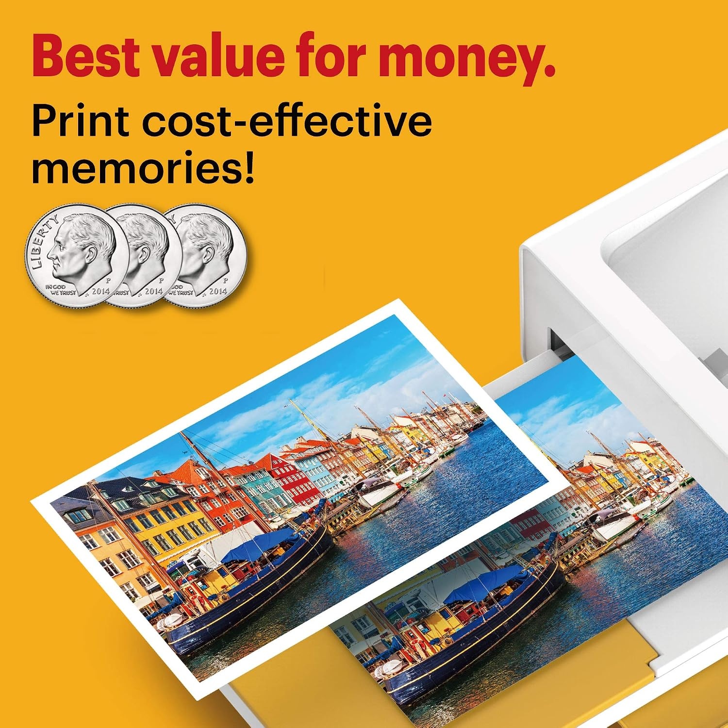 image:imageKodak Dock Plus amp Bluetooth Portable 4x6 Instant Photo Printer40 Bundle