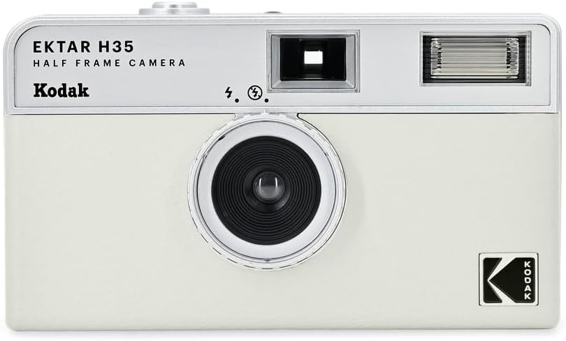 image:imageKodak EKTAR H35 Half Frame Film Camera OffWhite SingleOffwhite