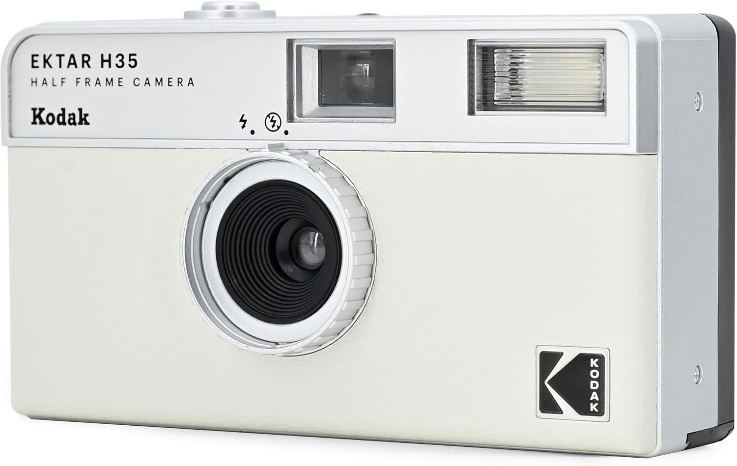 image:imageKodak EKTAR H35 Half Frame Film Camera OffWhite SingleOffwhite
