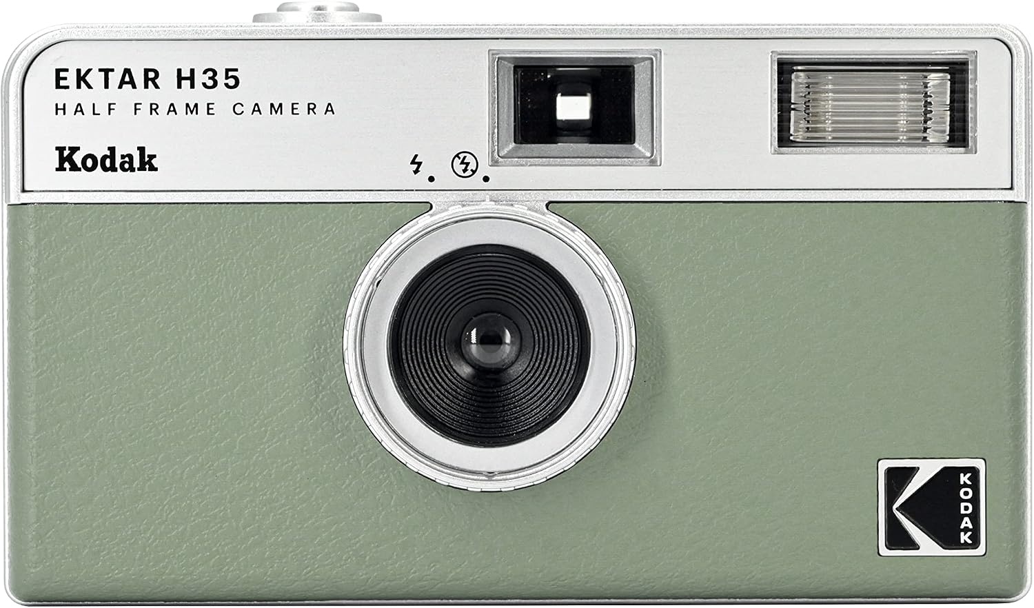 image:imageKodak EKTAR H35 Half Frame Film Camera OffWhite SingleSage