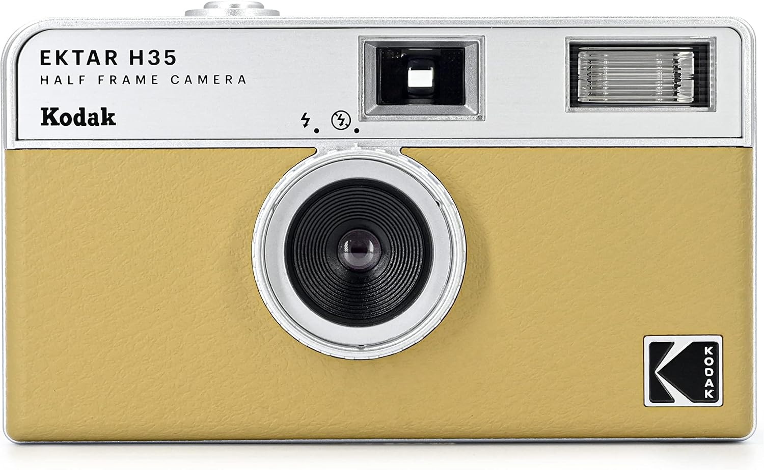 image:imageKodak EKTAR H35 Half Frame Film Camera OffWhite SingleSand