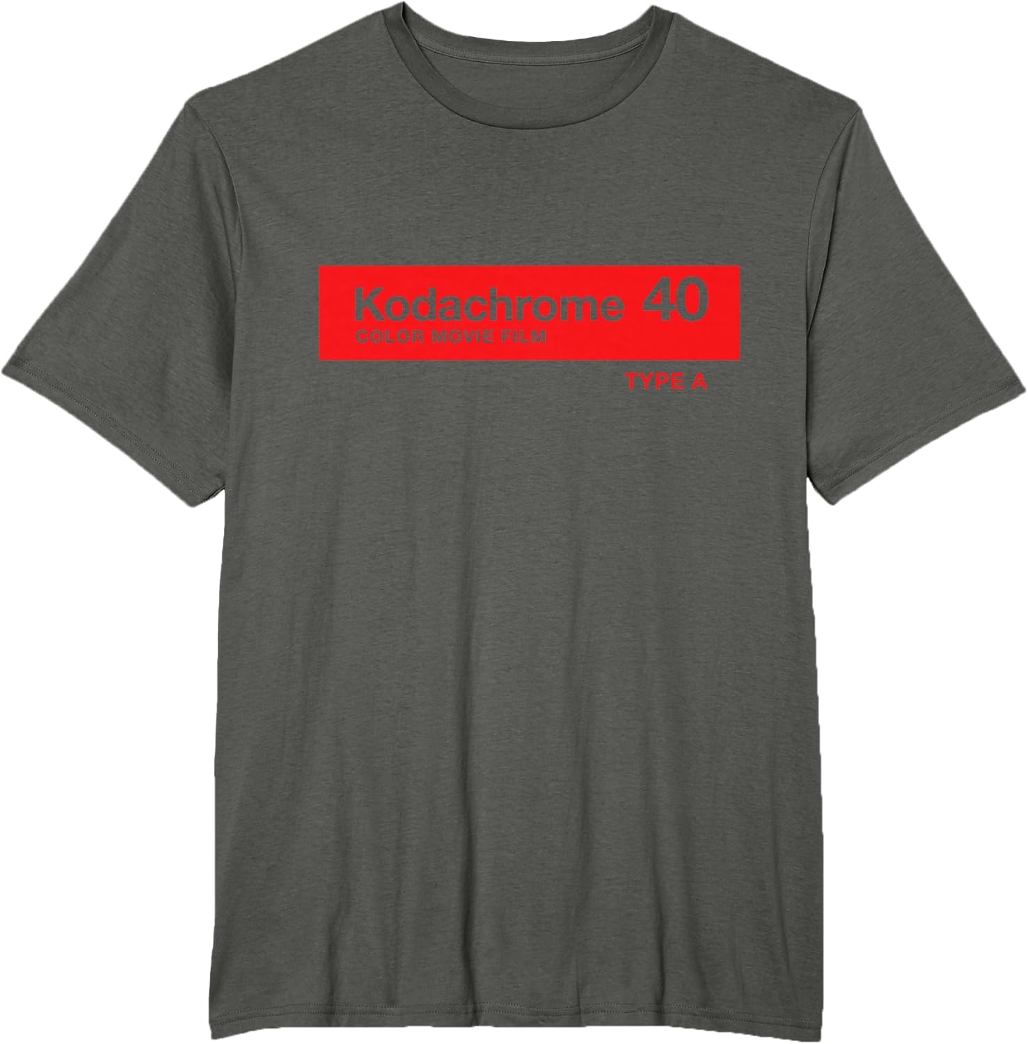 image:imageKodak Kodachrome 40 TShirtAsphalt Grey