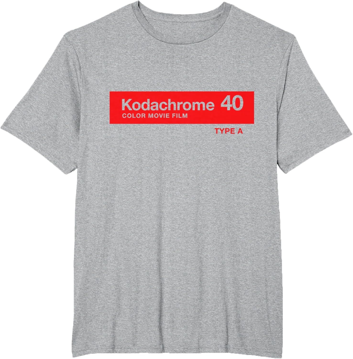 image:imageKodak Kodachrome 40 TShirtHeather Grey