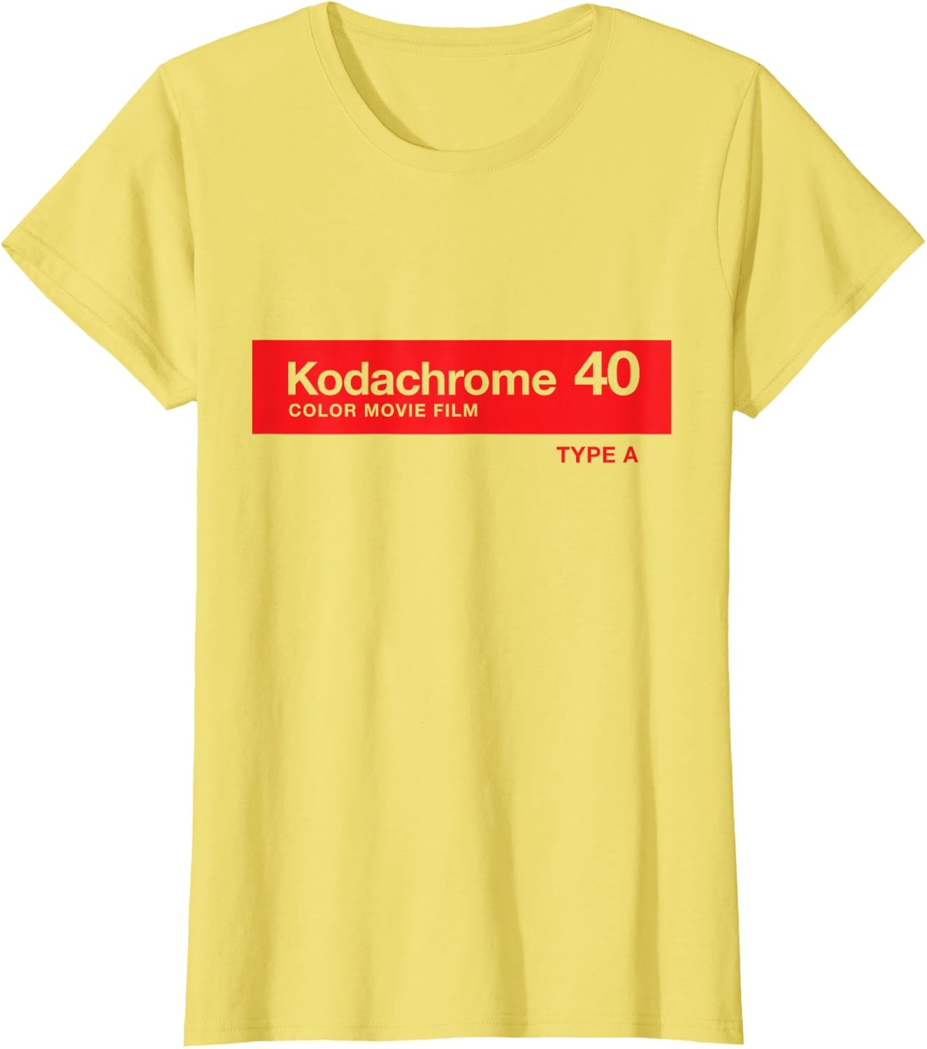 image:imageKodak Kodachrome 40 TShirtLemon Yellow