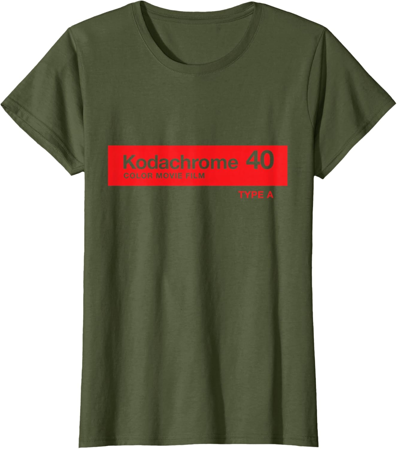 image:imageKodak Kodachrome 40 TShirtOlive Green