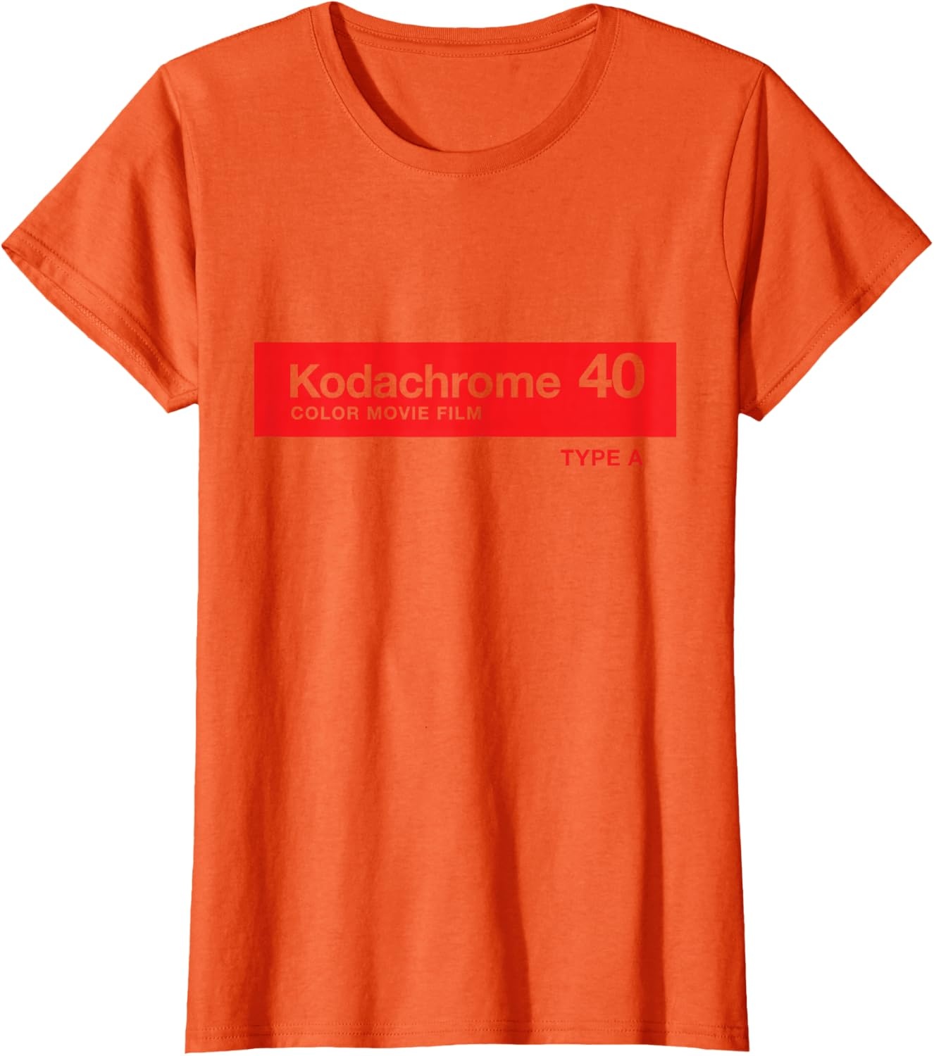 image:imageKodak Kodachrome 40 TShirtOrange