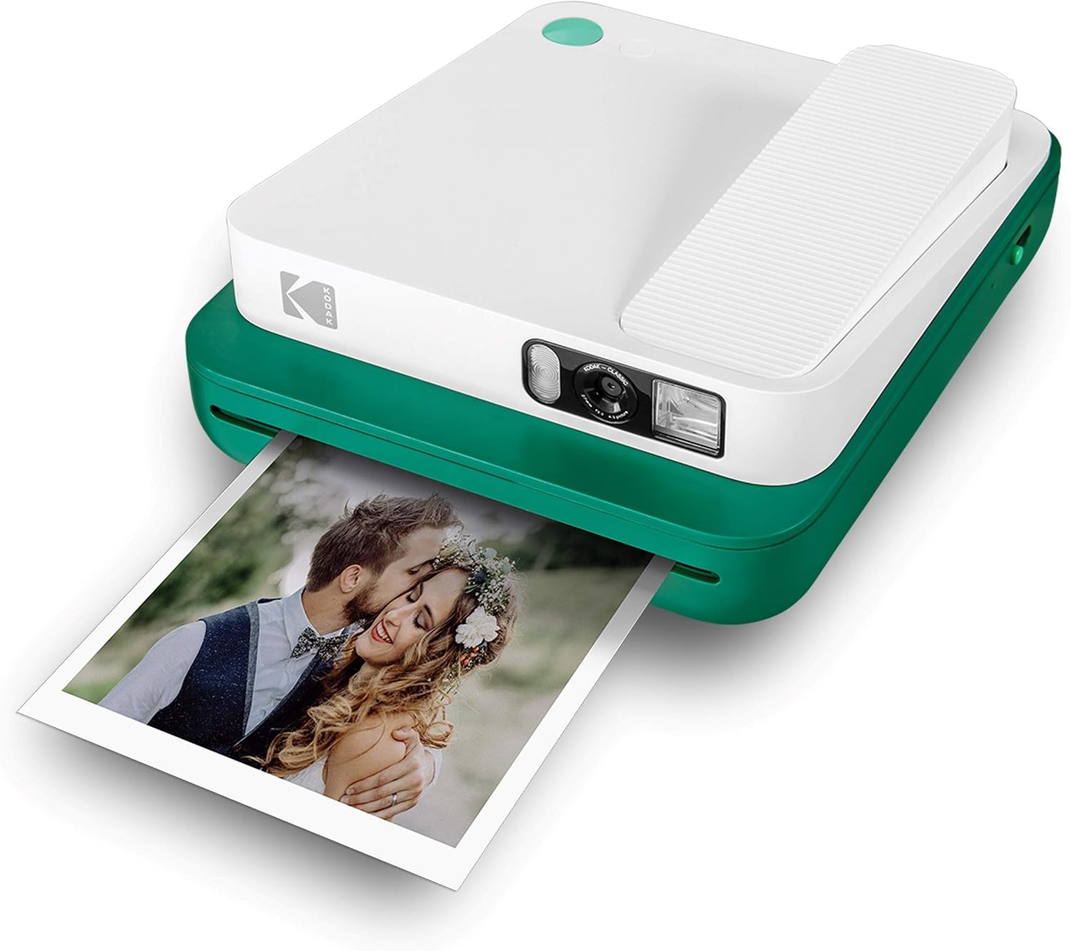 image:imageKodak Smile Classic Digital Instant Camera with Bluetooth Green w 10 Pack of 35x425 inch Premium Zink Print Photo PaperGreen