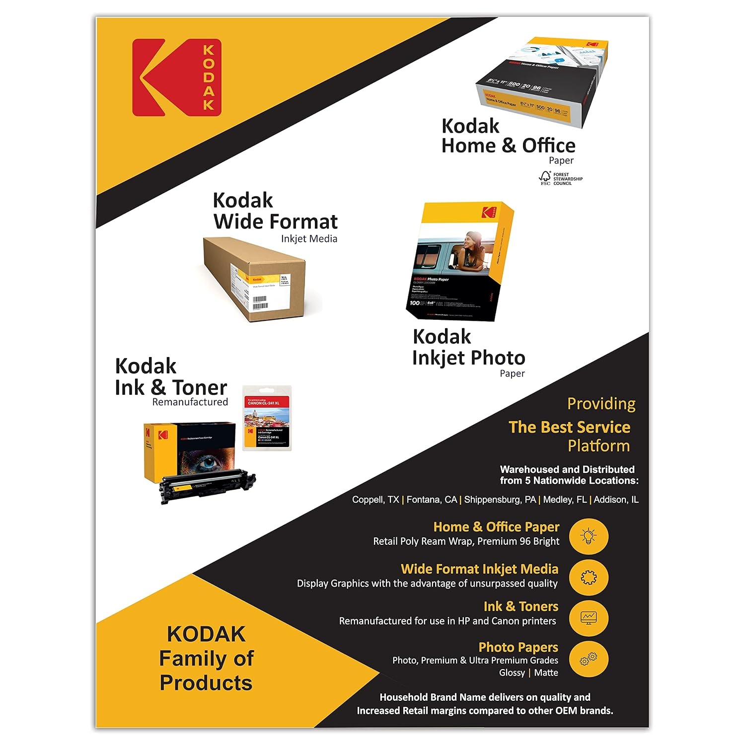 image:imageKodak photo paper 4 x 6 glossy 100 count 66 lb 240 gm 411759891181 THIS PRODUCT IS NOT COMPATIBLE WITH THE KODAK DOCK PRINTER4 x 6 100 Sheets
