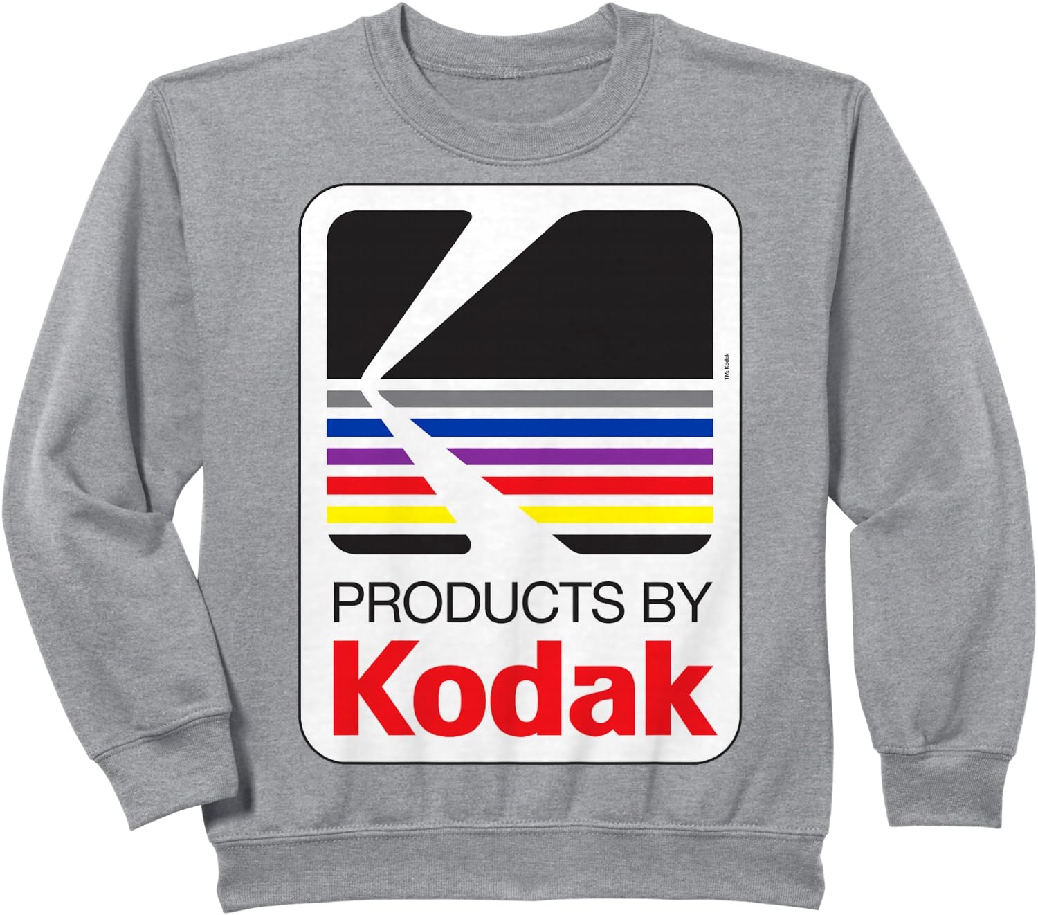 image:imageProducts By Kodak Vintage Logo SweatshirtHeather Grey