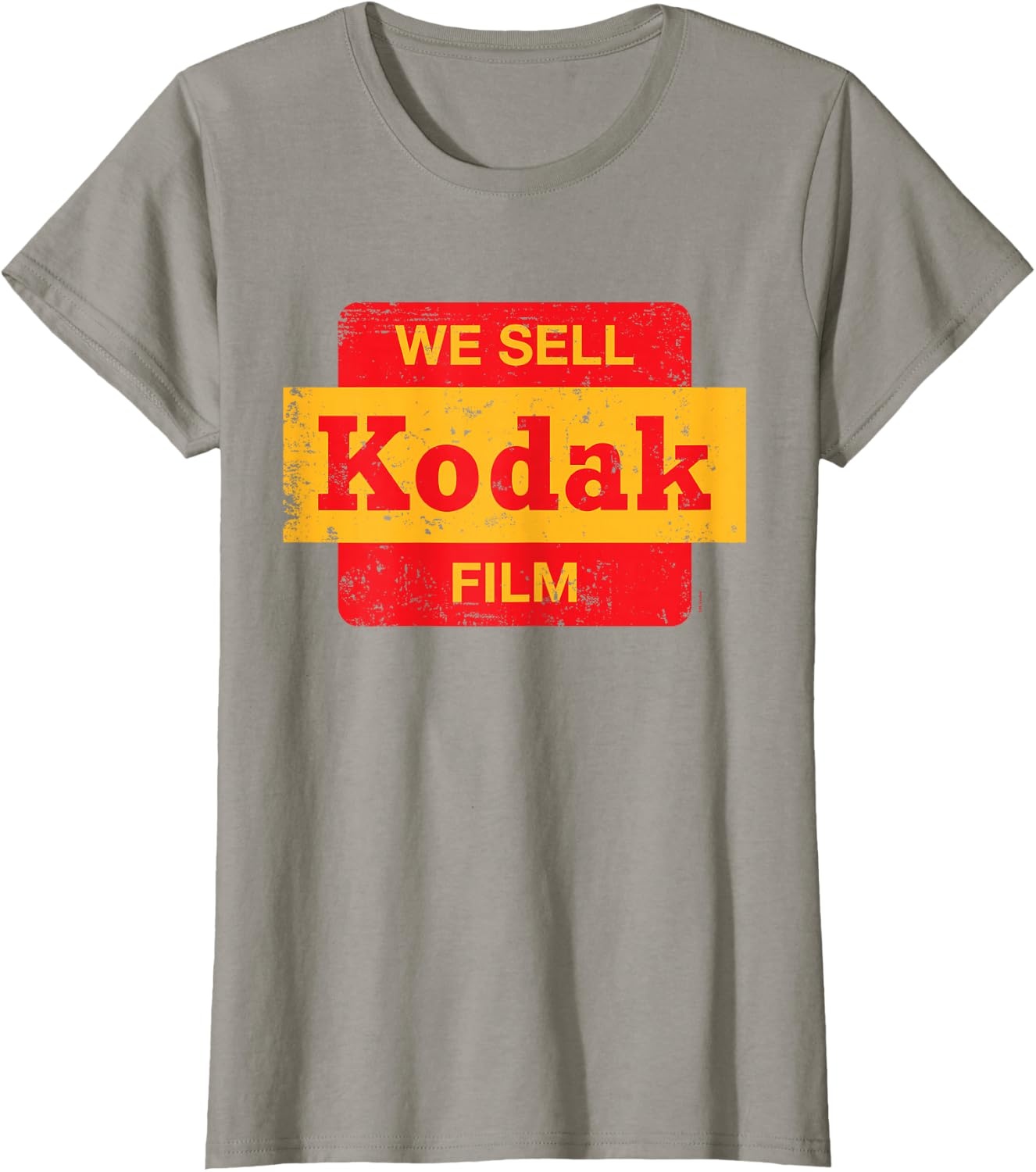 image:imageVintage We Sell Kodak Film Retail Sign Design TShirt SmallSlate Grey