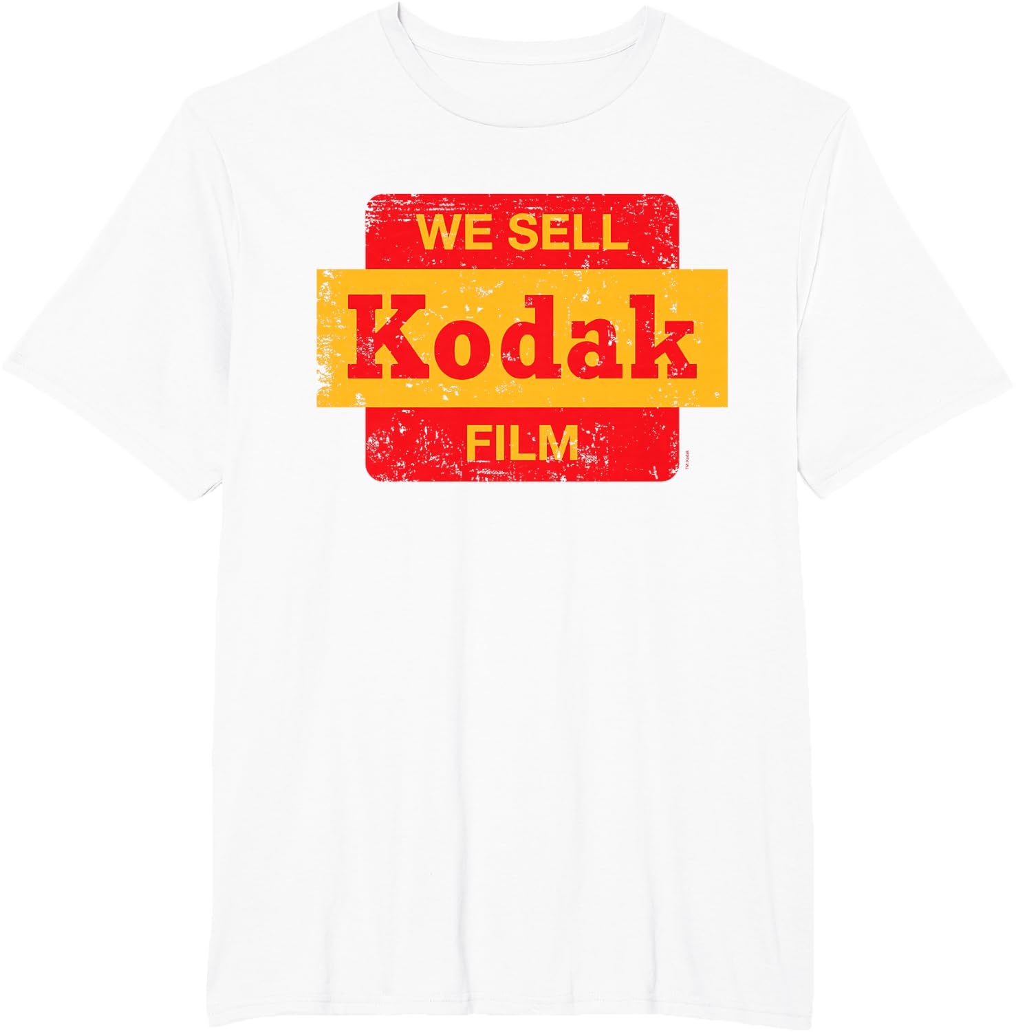 image:imageVintage We Sell Kodak Film Retail Sign Design TShirt SmallWhite