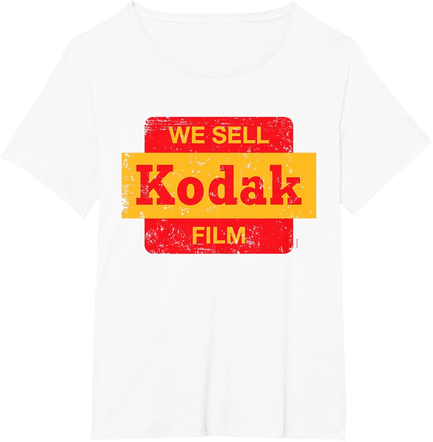 image:imageVintage We Sell Kodak Film Retail Sign Design TShirt SmallWhite