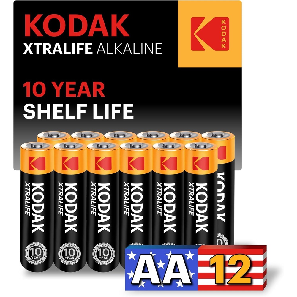 image:imageKODAK AAA Alkaline Batteries 60 Pack Triple A Battery LR03 15V12 x AA Batteries