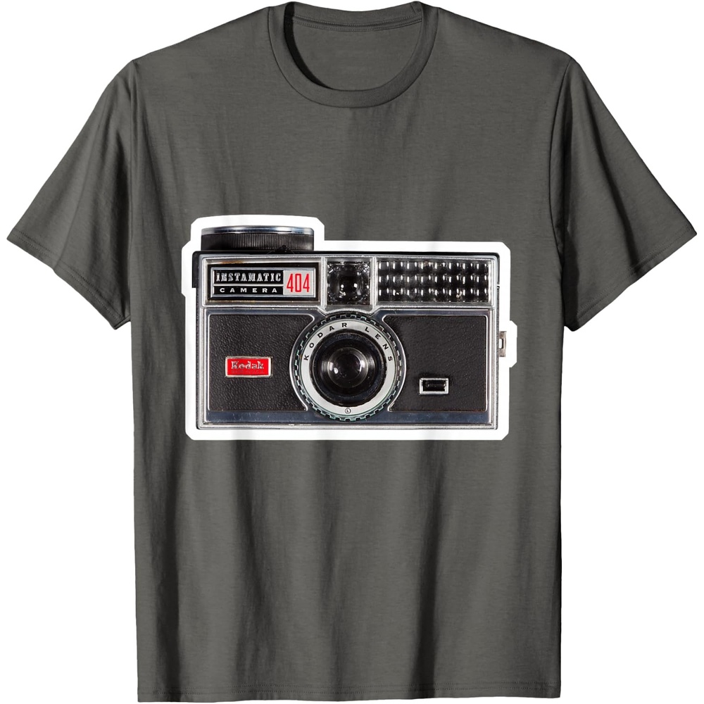 image:imageKODAK INSTAMATIC Camera Design TShirtAsphalt Grey