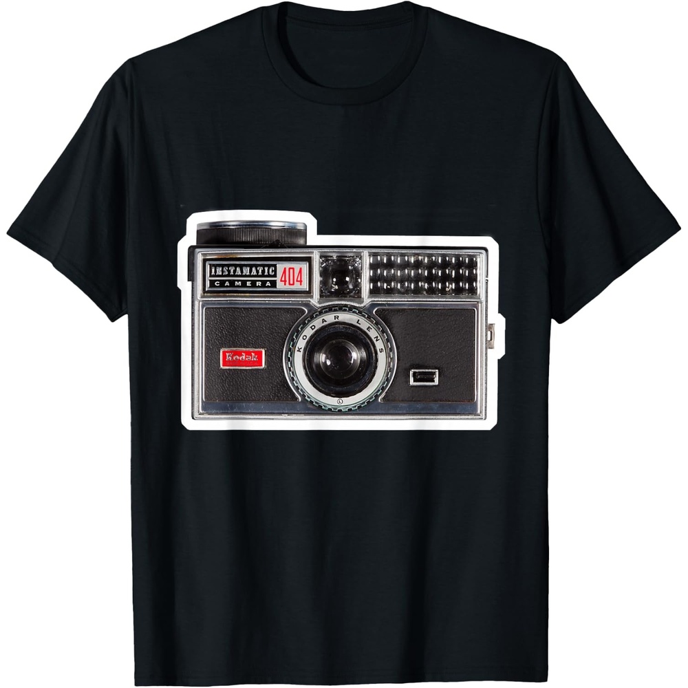 image:imageKODAK INSTAMATIC Camera Design TShirtBlack