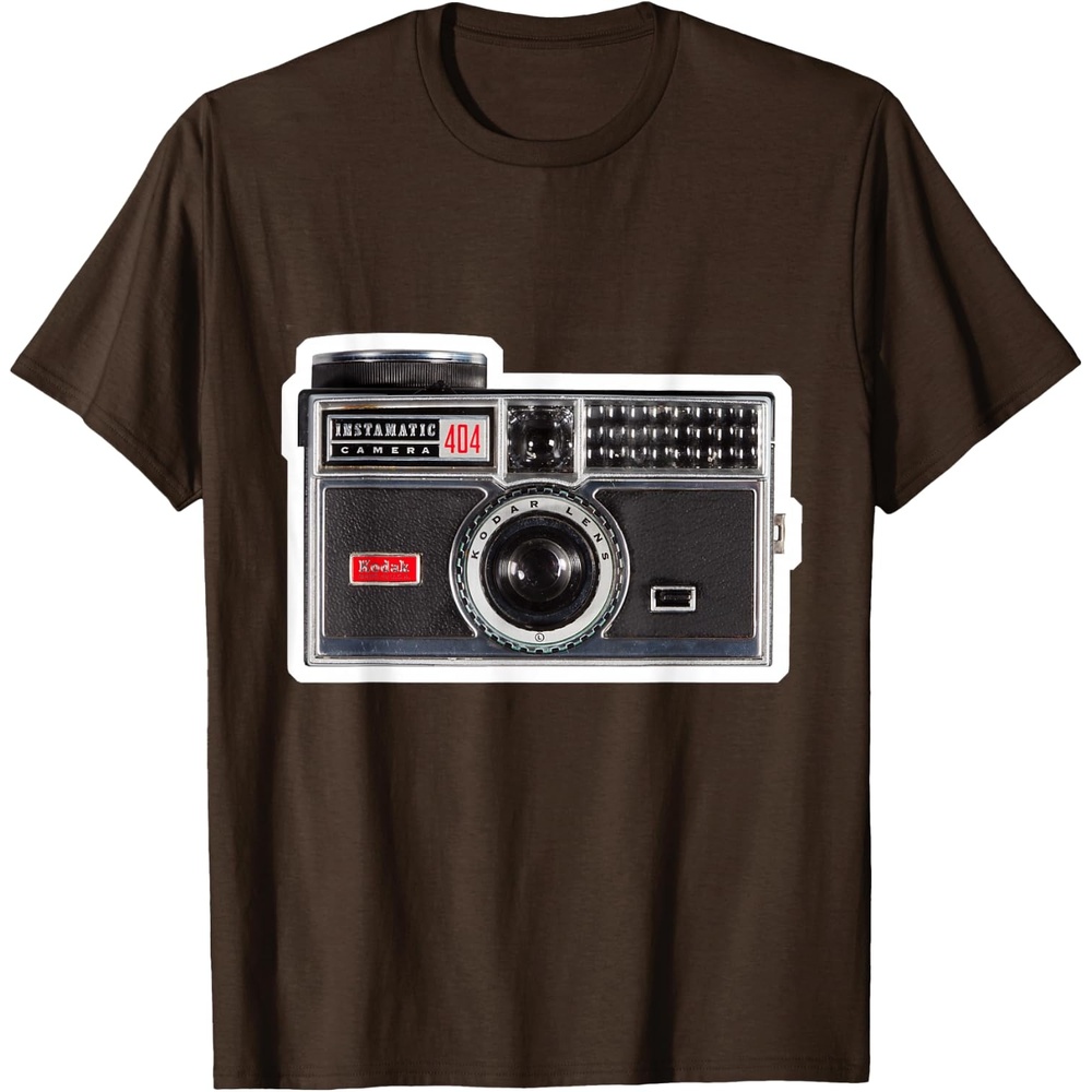 image:imageKODAK INSTAMATIC Camera Design TShirtBrown