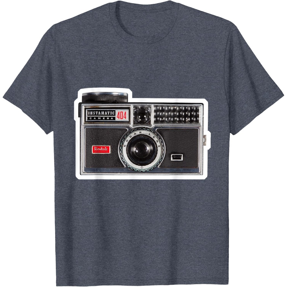 image:imageKODAK INSTAMATIC Camera Design TShirtHeather Blue