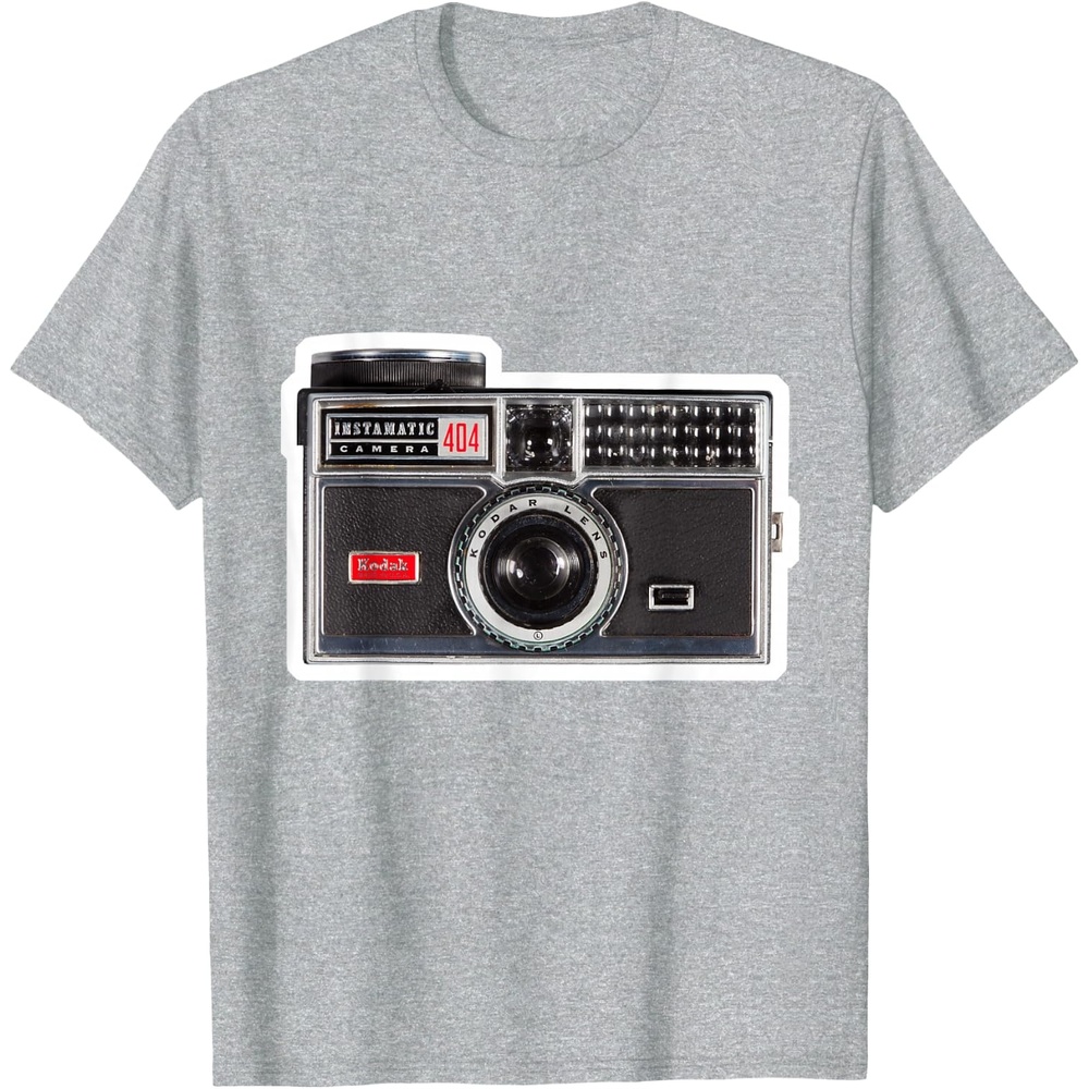 image:imageKODAK INSTAMATIC Camera Design TShirtHeather Grey