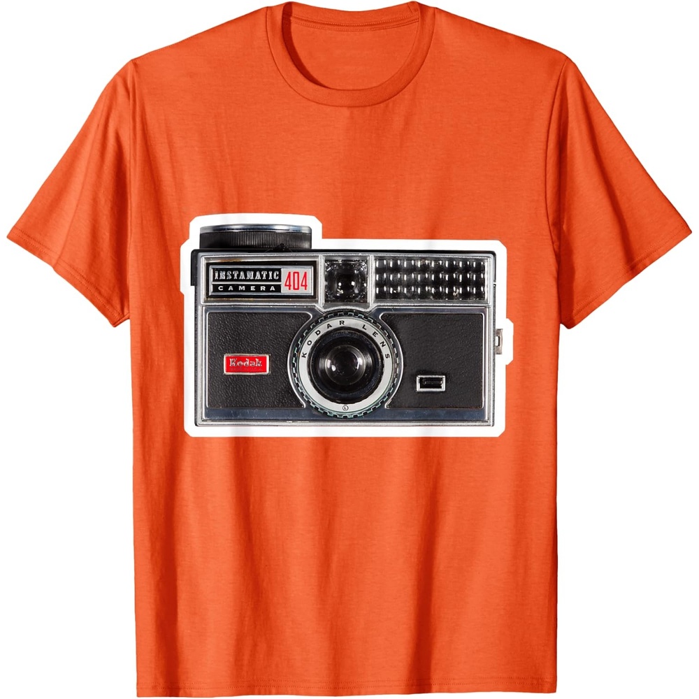image:imageKODAK INSTAMATIC Camera Design TShirtOrange