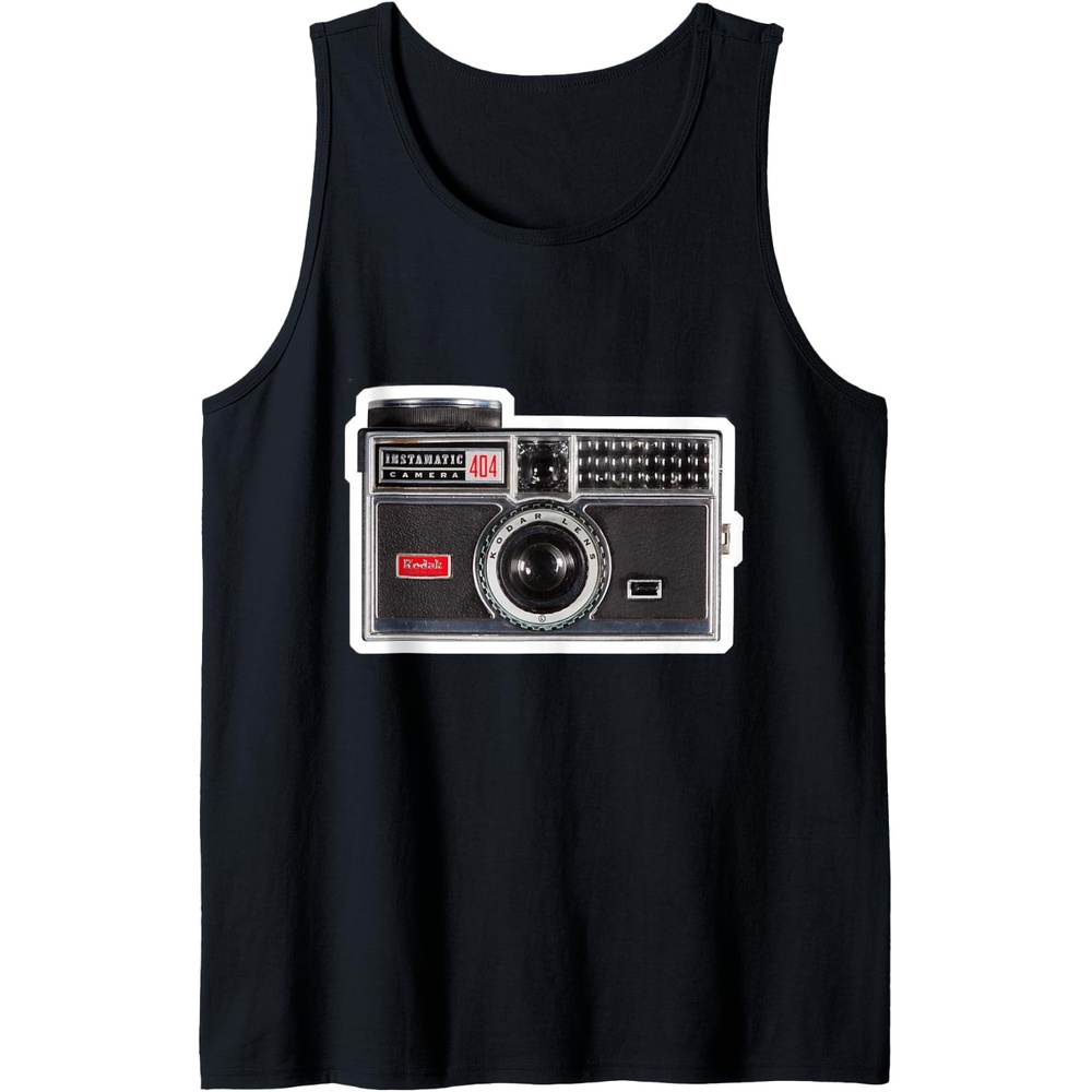 image:imageKODAK INSTAMATIC Camera Design Tank TopBlack