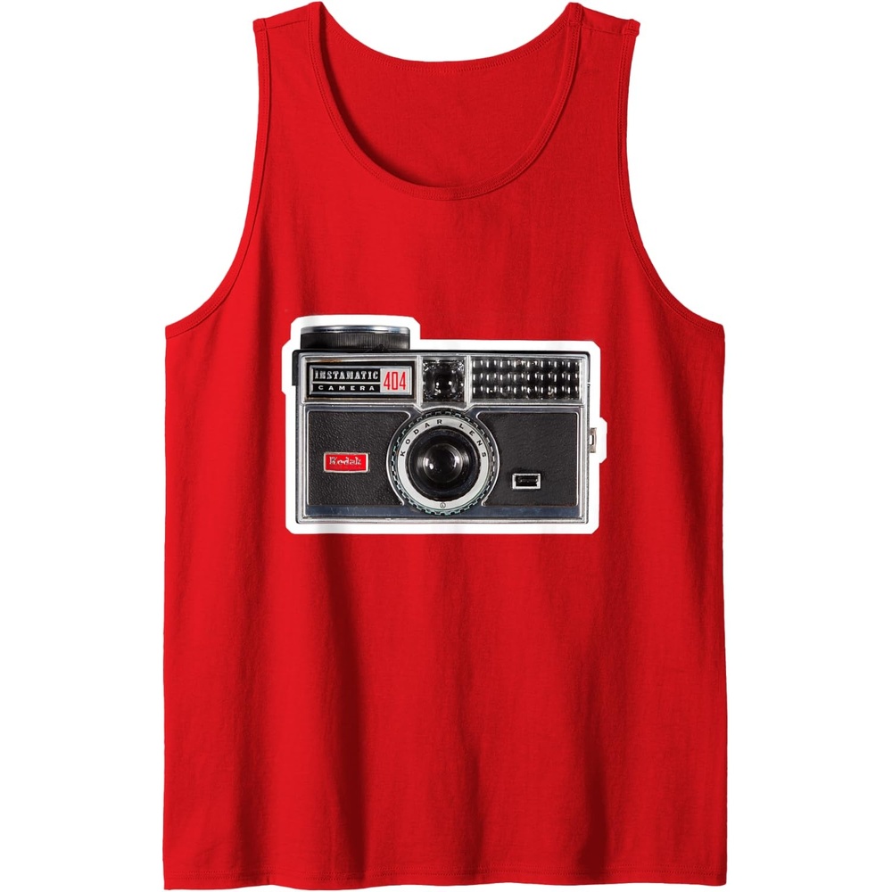 image:imageKODAK INSTAMATIC Camera Design Tank TopRed