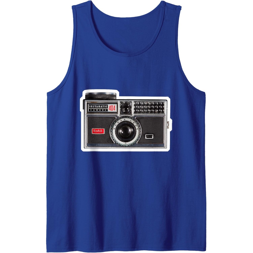 image:imageKODAK INSTAMATIC Camera Design Tank TopRoyal Blue