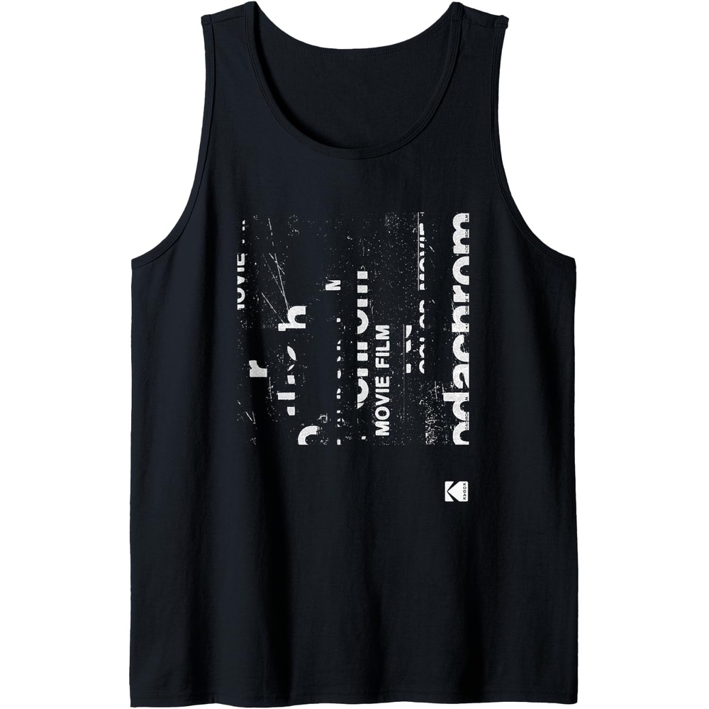 image:imageKODAK Kodachrome Art White Tank TopBlack
