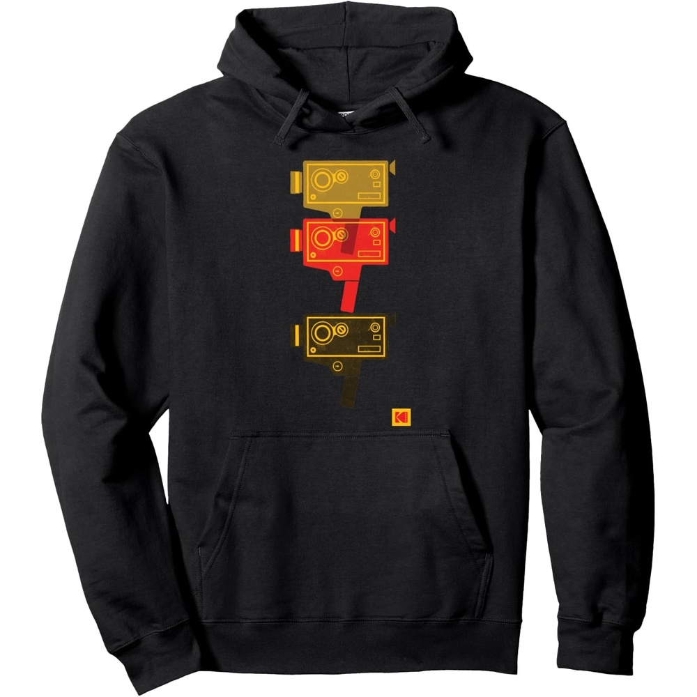 image:imageKODAK M7 Movie Camera Art Pullover HoodieBlack