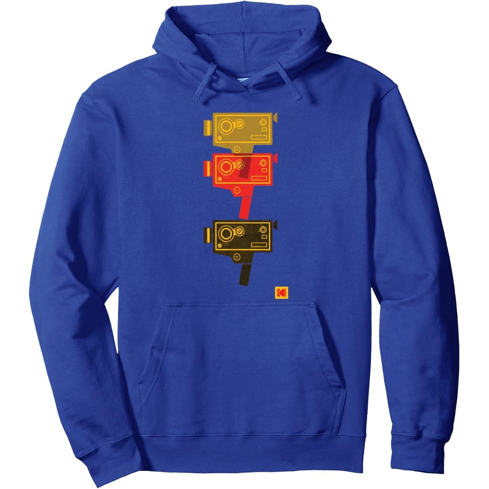 image:imageKODAK M7 Movie Camera Art Pullover HoodieRoyal Blue