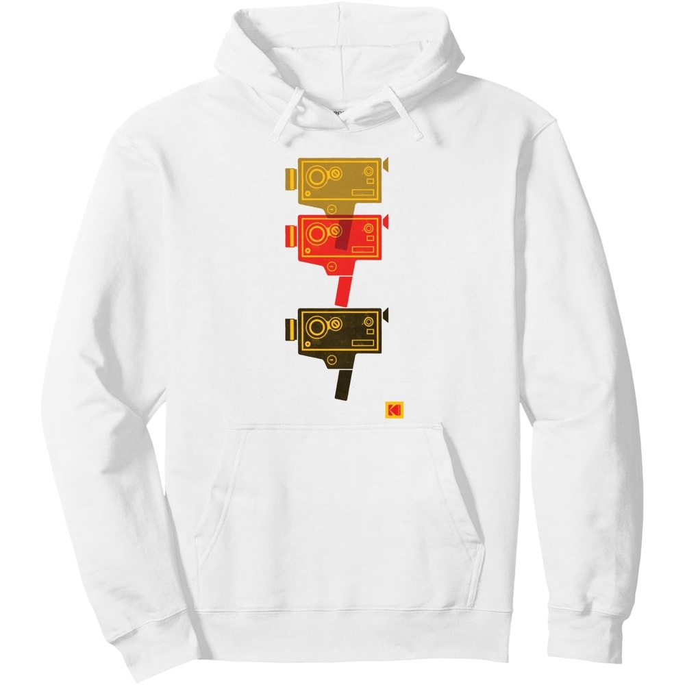 image:imageKODAK M7 Movie Camera Art Pullover HoodieWhite