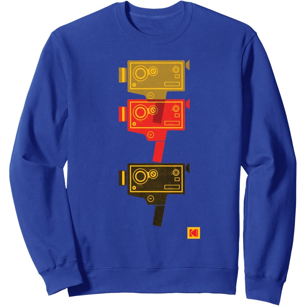 image:imageKODAK M7 Movie Camera Art SweatshirtRoyal Blue