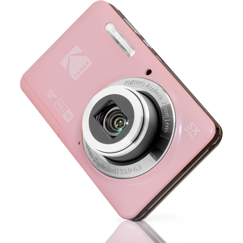 image:imageKODAK PIXPRO FZ55 16MP Compact Digital Camera 5X Optical Zoom BluePink