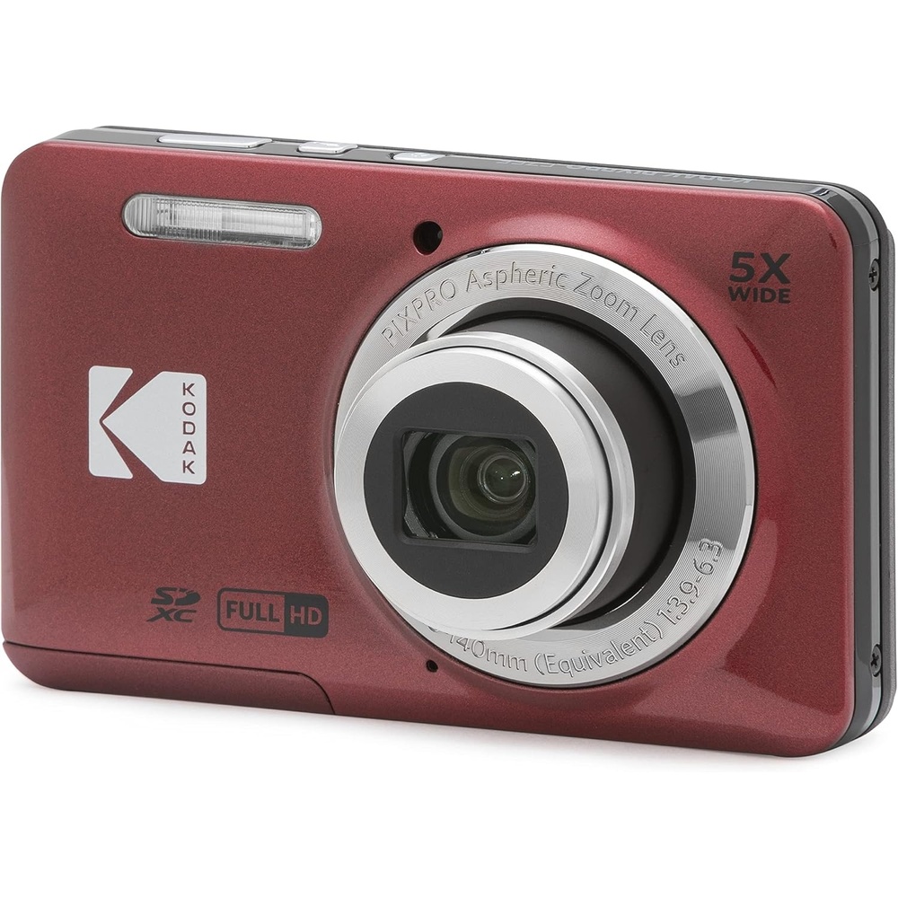 image:imageKODAK PIXPRO FZ55 16MP Compact Digital Camera 5X Optical Zoom BlueRed