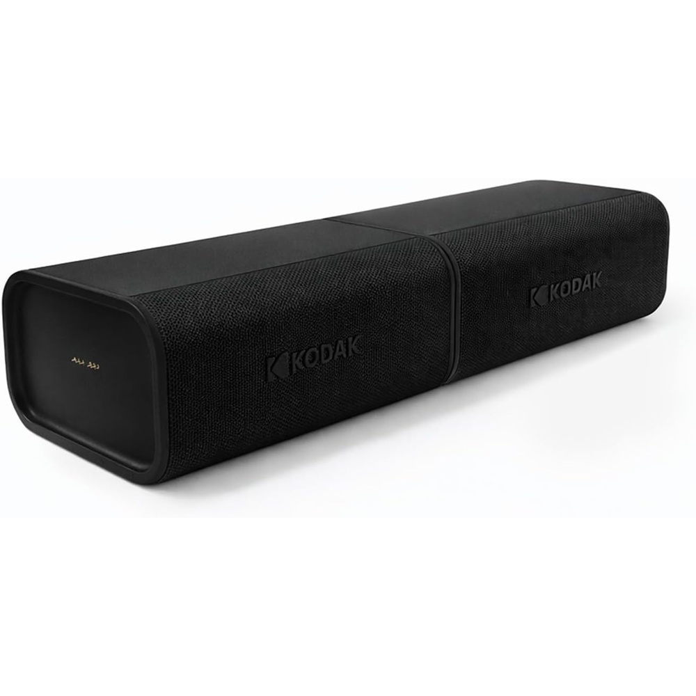 image:imageKODAK SOUNDBRIX Plus 2 in 1 Splittable Magnetic Dual Portable Wireless Bluetooth Speaker Stackable MonotoStereo Sound 8H Playtime IPX4 Splash Resistant Soundbar for Home or Outdoor Midnight BlackMidnight Black