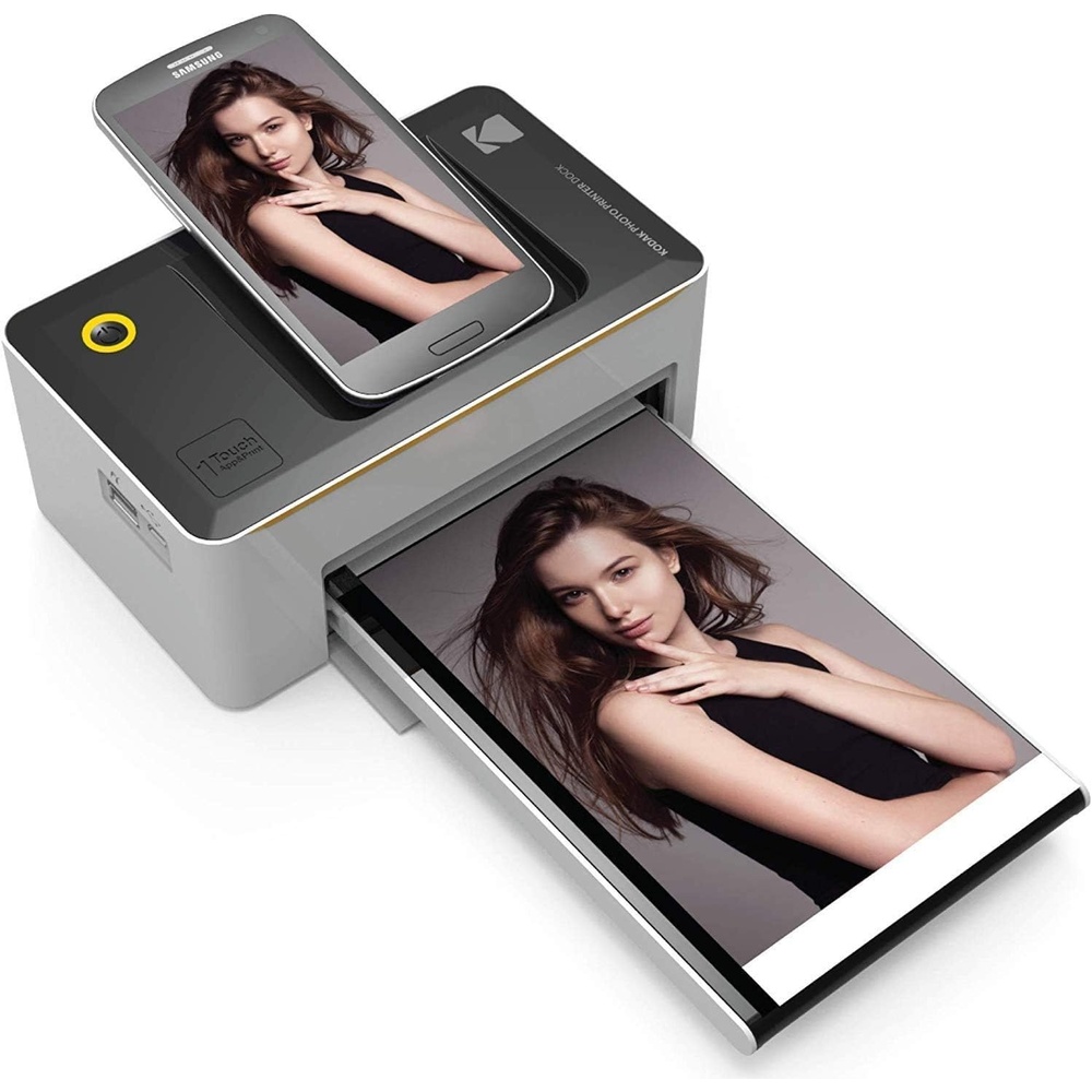 image:imageKodak Dock amp WiFi Portable 4x6 Instant Photo Printer Premium Quality Full Color Prints Compatible wiOS amp Android DevicesPhoto Printer Only